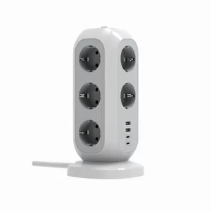 Socket 2022 Aanpassen Pop Socket Telefoon Houder Europese Reizen Outdoor Smart Toren Power Strip Multi Plug Power Socket Outlet