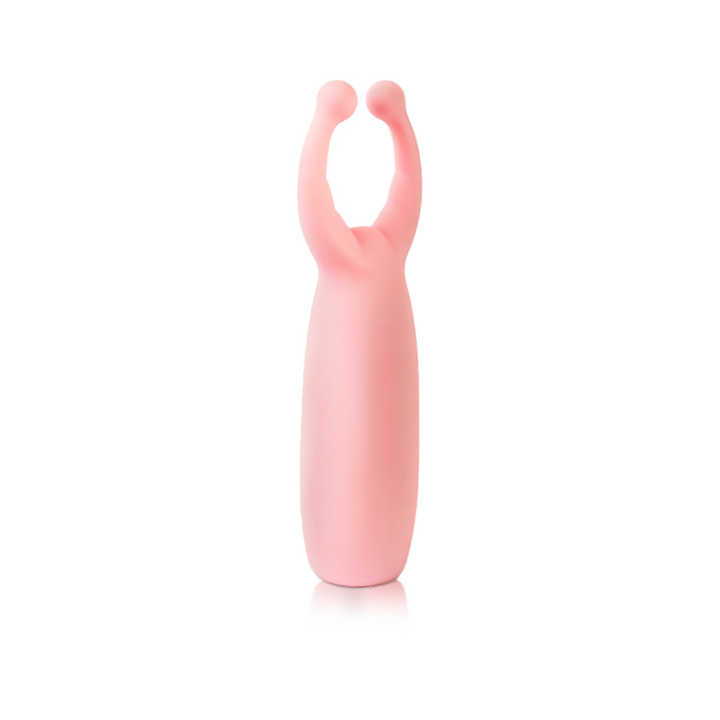 BESTMOON Food Grade Silicone Rabbit Vibrator G Spot Clitoral Stimulator  Vibrator Silent Design USB Charging Vibrator for Women