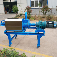 Extrudeuse manuelle de séparateur de biogaz solide liquide de déchets animaux pour fumier