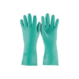 BOX 6 Gants en nitrile verts, multi-usages, M, TRUPER - Product Image 1