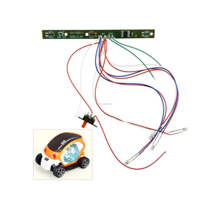Carte PCBA de camion de pompiers électrique personnalisée KY avec lumières LED clignotantes et effets sonores pour jeu d'imitation pour enfants Fabricant OEM - Product Image 1