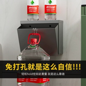 Wall Mounted Toilet <b>Paper</b> Holder Spear Gray Rectangular No Drilling Required Waterproof Bathroom <b>Tissue</b> Box Minimalist Design - Product Image 3