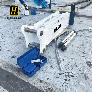 <span class=keywords><strong>Marteau</strong></span> hydraulique EB75 pour excavatrice, démolition 3-10 tonnes avec <span class=keywords><strong>burin</strong></span>, doté d'un composant de pompe principal - Product Image 6