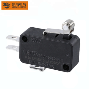 KW7-3 Dispositivo eletrônico para eletrodomésticos, alavanca de rolo curto, microinterruptor, baixo preço, alto desempenho, circuito SPDT 16A/15A máx. 250V - Product Image 2