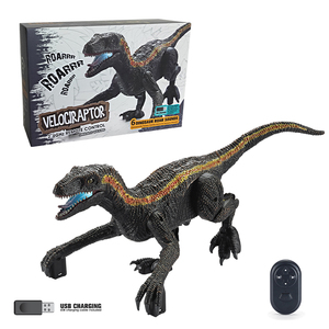 <span class=keywords><strong>Juguete</strong></span> Animal RC dinosaurio juguetes Control remoto Robots <span class=keywords><strong>Dino</strong></span> caminar dinosaurio Velocirapto Jurásico dinosaurio <span class=keywords><strong>juguete</strong></span> - Product Image 4