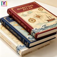 Impression de livres reliés de qualité supérieure OEM ODM avec gaufrage à chaud argenté, catalogue personnalisé, menu personnalisé avec emballage sur mesure
