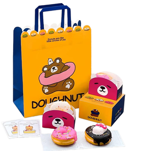 Cajas de Cartón Rígido Biodegradables y Reciclables para Empacar Donuts, con Logotipo Personalizado, Ecológicas, para Llevar - Product Image 3