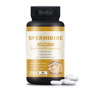 Rainwood Spermidine <span class=keywords><strong>Capsules</strong></span> Tarwekiemextract 1% Spermidine Supplement Zink Thiamine <span class=keywords><strong>Capsules</strong></span> 10mg Spermidine Poeder <span class=keywords><strong>Capsules</strong></span> - Product Image 1