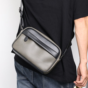 Sac Messager <span class=keywords><strong>Homme</strong></span> Multifonction en <span class=keywords><strong>Cuir</strong></span> PU Vintage – Vente en Gros - Product Image 2