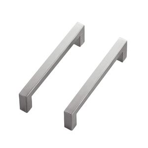 Vente chaude Mat Brillant En Acier Inoxydable Nickel Brossé Noir Armoire Poignées Poignée Meubles Meubles Poignées Boutons - Product Image 6