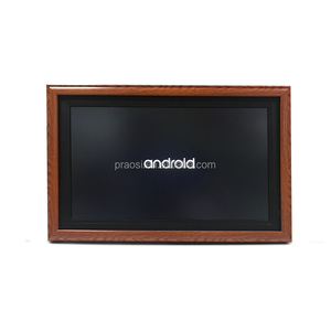 Nouveaux cadres Photo numériques en <span class=keywords><strong>bois</strong></span>, 24 pouces, Wifi, Android, cadre Photo électronique, musique, vidéo, calendrier et alarme - Product Image 3