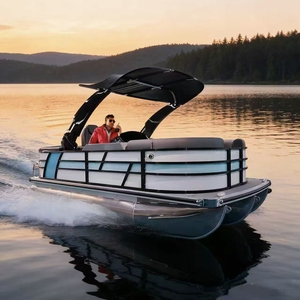 Yacht à voile de luxe de 16 pieds certifié CE avec coque en fibre de verre, moteur hors-bord de 90 CV, canapé de croisière, <span class=keywords><strong>bar</strong></span> et divertissements pour 8 personnes - Product Image 3