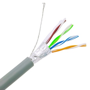 Nhà Máy Giá 23AWG <span class=keywords><strong>Ftp</strong></span> <span class=keywords><strong>Cat6</strong></span> ngoài trời 4-cặp Rắn Đồng Trần 305m xoắn cặp đa lõi cáp mạng cho thông tin liên lạc - Product Image 5
