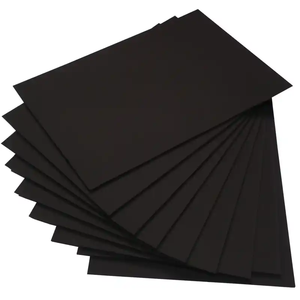Uncoated <b>Black</b> Bristol Paper <b>Board</b> for Art & Craft Use - Product Image 1