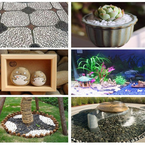 Nhà Máy bán hàng trực tiếp Pebble đá đá Nhà cung cấp lát cao đánh bóng trắng vườn đánh bóng sỏi - Product Image 6