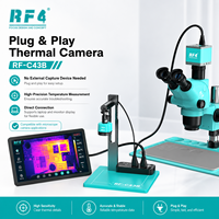 Caméra thermique RF4 RF-C43B avec système intelligent indépendant, capteur 4,9 MP, entrée Type-C, conception de base réglable pour la mesure de la température