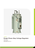 Régulateur de tension monophasé SVR OEM direct usine 14,4KV 500KVA 1000KVA immergé dans l'huile Livraison rapide
