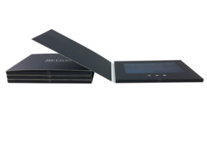 Folleto de vídeo digital de 7 pulgadas, pantalla LCD de gran capacidad, Material de papel, estilo musical para libro de vídeo promocional o regalo - Product Image 3