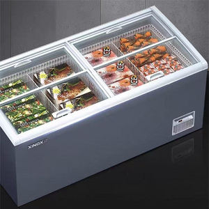 Réfrigérateur vitrine <span class=keywords><strong>combiné</strong></span> commercial pour la viande, le poisson, la crème glacée, <span class=keywords><strong>congélateur</strong></span> à coffre profond - Product Image 5