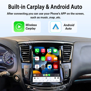 Radio de Coche Android de 12.3 Pulgadas, Estéreo para Auto Compatible con Infiniti QX60 JX35 2011-2020, Reproductor Multimedia Inalámbrico CarPlay, Navegación GPS - Product Image 4