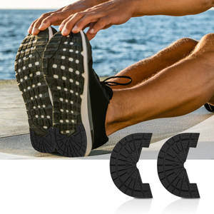 AJ1 Baskets de sport et de confort auto-adhésives avec <span class=keywords><strong>semelle</strong></span> en caoutchouc épaissie Semelles antidérapantes à talon résistant à l'usure - Product Image 3