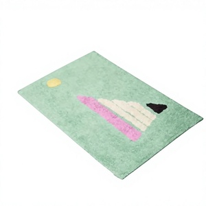 Hot Sale Luxury Bath <b>Mat</b> Quality Assurance Pure Cotton Tufted Long Durable Bathroom Floor <b>Mat</b> Machine Made Wholesale Prices ITHL - Product Image 1