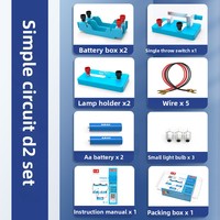 Kit de Experimentos de Circuitos Simples para Estudiantes de Segundo y Tercer Grado de Primaria Experimento de circuito científico