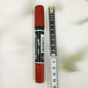 Marcador Chenbang de doble punta a base de aceite, rotulador POP de punta grande, escritura suave y duradera, rotulador para logística, rotulador para etiquetas, 1 yuan street - Product Image 1