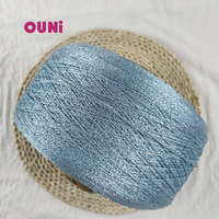 1/9Nm Chinese Manufacture Gold Silver Colorful Twisted Metallic Yarn for Handicrafts Bracelet Sparkle Metallic Shiny Yarn
