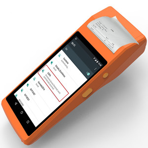 Màn Hình Cảm Ứng 4G <span class=keywords><strong>Wifi</strong></span> NFC Pos Giấy Cuộn 57Mm Máy In Vé Máy Đọc Mã Vạch Thiết Bị Đầu Cuối Android Máy Di Động Pos Máy In Nhiệt - Product Image 4