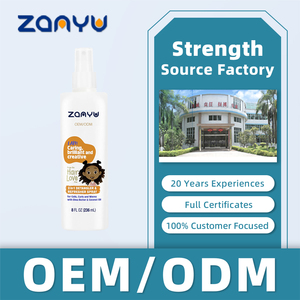 Nhãn Hiệu Riêng 2-Trong-1 Detangler & Refresher Phun 236Ml Thuần Chay Hữu Cơ Mist Kem Dưỡng Ẩm Cho Trẻ Em Tóc Xoăn Chăm Sóc Tóc - Product Image 4