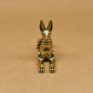 1 unidad, superventas, estatua de latón macizo retro de <span class=keywords><strong>perro</strong></span> de caza faraónico, adorno para sala de estar, escritorio, mascota de té, decoración del hogar, venta al por mayor - Product Image 4