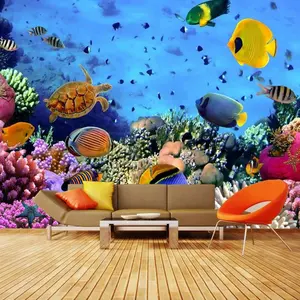 Home Decor Vivid Still Life Elephant Photo Picturesr TV Background Wall Mural Wallpapers