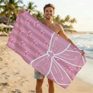 Toalla <span class=keywords><strong>de</strong></span> Playa Grande <span class=keywords><strong>de</strong></span> Microfibra Suave <span class=keywords><strong>de</strong></span> Secado Rápido con Estampado <span class=keywords><strong>de</strong></span> Rayas Estilo Coquette, Libre <span class=keywords><strong>de</strong></span> Arena, para Verano - Product Image 6
