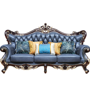 Chinois canapé salon 3 2 1 plume souple canapé antique ensemble de meubles design classique - Product Image 1
