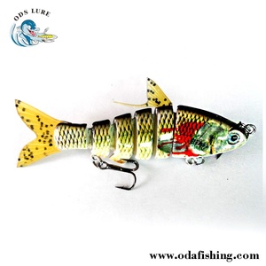 Esca per Pesca alla Carpa a Sei Sezioni, Struttura Solida con Ali e Pinne Morbide, Colore Realistico, Accessori per la Pesca - Product Image 2