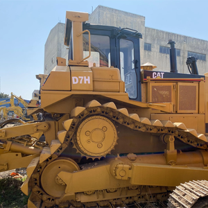 Equipo de maquinaria de construcción Bulldozers Caterpillar D7H usados en buenas condiciones de trabajo, incluidos los componentes del núcleo a la venta - Product Image 3