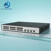 Switch de Red Administrado Gigabit Profesional de 24 Puertos 5735-L24T4S-A-V2 con 4 Uplinks SFP, Switch Ethernet L2 Empresarial para Montaje en Rack