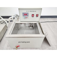 Petit laboratoire 5L machine d'émulsification sous vide de mayonnaise de cylindre de verre de levage électrique,