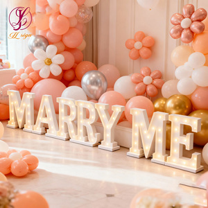 Lettres lumineuses personnalisées « Oh Baby » de 3 et 4 pieds, enseigne « LOVE » pour événements et mariages, grandes lettres lumineuses géantes en acier inoxydable - Product Image 4