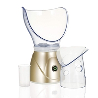 Mini-vaporisateur facial adapté pour salon et usage domestique, diffuseur atomiseur, pulvérisateur de vapeur chaude, outil de soin de la peau