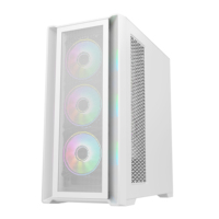 Low MOQ Factory Gaming Computer Case Extra ATX PC Case Computer Towers Transparent Side Panel Full Tower ATX PC Case