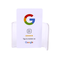 Cartes NFC personnalisées pour les médias sociaux, cartes NFC pour les avis Google