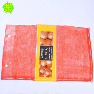 20kg 25kg 30kg PP sac d'emballage en maille de fruits pour pommes de terre sacs en maille réutilisables pour légumes, <span class=keywords><strong>ail</strong></span> et oignon - Product Image 5