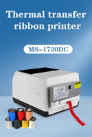Imprimante d'étiquettes automatique à découpe haute vitesse MASUNG MS 1730DC 300 DPI pour une production efficace d'étiquettes d'entretien et de taille pour vêtements