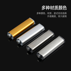 Metal Shell Bouncer Aluminum Alloy Push To Open Cabinet <b>Door</b> Latch Self Retaining Mechanism Wardrobe Furniture <b>Door</b> <b>Catch</b> - Product Image 5