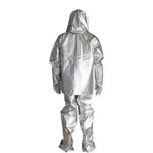 Traje de Protección Contra Incendios y Aislamiento Térmico Zixi, Traje de Dos Piezas Anti-escaldaduras e Ignífugo, Anti-radiación, 1000 Grados - Product Image 3