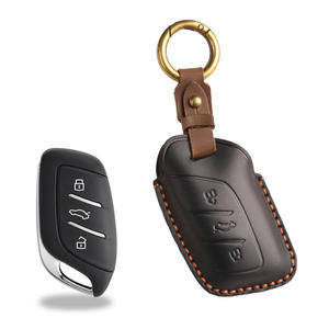 Funda de cuero para llaves de coche, estilo vintage, compatible con Roewe i5, RX5MAX, RX3, MG HS, MG 5i6max, funda de cuero genuino. - Product Image 6