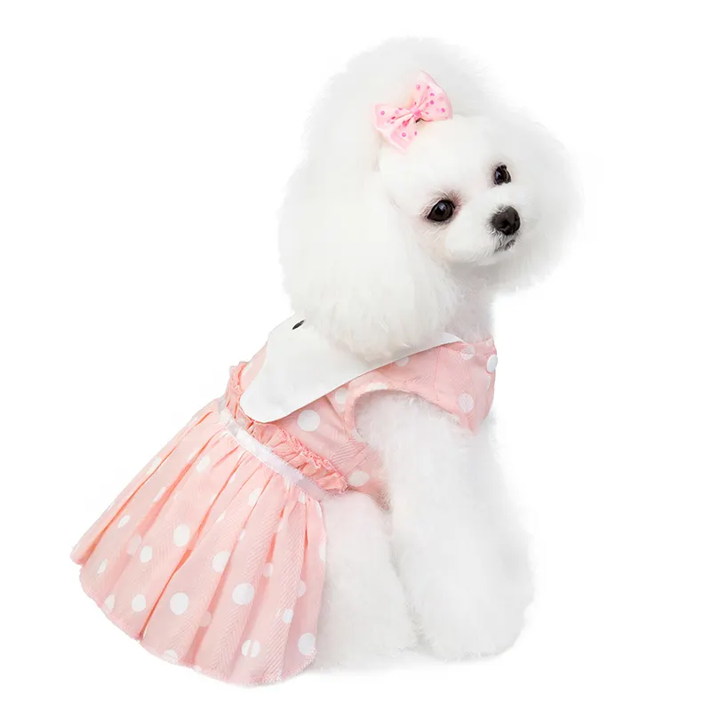 小さな犬のドレス夏の犬の服チワワヨーキー子犬スカートプリンセスペットドレス