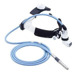 BR-HL04 램프 좋은 가격 외과 돋보기 휴대용 USB 병원 콜드 라이트 의료 LED 광섬유 헤드 라이트